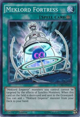 SH Meklord Fortress - LC5D-EN173 - Super Rare 1st Edition Legendary Collection 5D&#39;s LC5D Singles