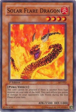 GA Solar Flare Dragon - AST-032 - Common 1st Edition Ancient Sanctuary [AST] 1st Edition Singles