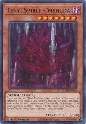 Tenyi Spirit - Vishuda - EGS1-EN019 - Common 1st Edition Egyptian God Deck: Silfer the Sky Dragon 1st Edition Singles