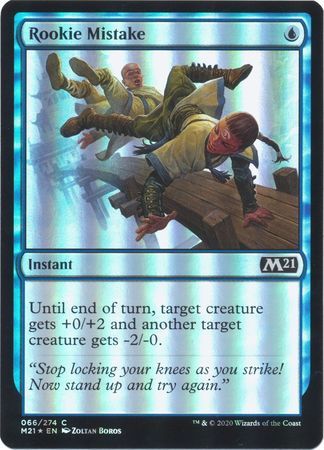 Rookie Mistake 066/274 - Foil Magic 2021 (M21) Foil Singles