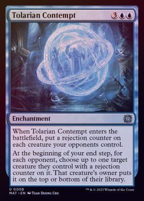 Tolarian Contempt 0008 - Foil March of the Machine: The Aftermath Foil Singles