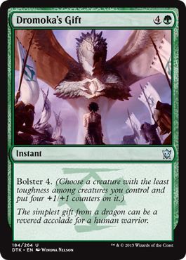Dromoka&#39;s Gift 184/264 Dragons of Tarkir Singles