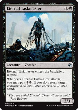 Eternal Taskmaster 090/264 - War of the Spark Singles