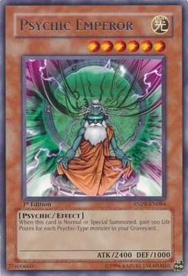 SH Psychic Emperor - ANPR-EN084 - Rare 1st Edition Ancient Prophecy [ANPR] 1st Edition Singles