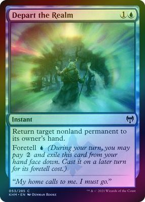 Depart the Realm 053/285 - Foil Kaldheim Foil Singles