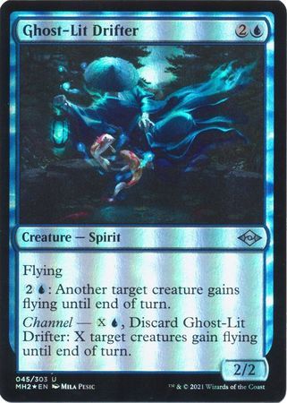 Ghost-Lit Drifter 045/303 - Foil Modern Horizons 2 Foil Singles