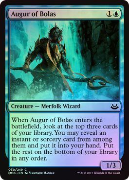 Augur of Bolas 030/249 - Foil Modern Masters 2017 Foil Singles