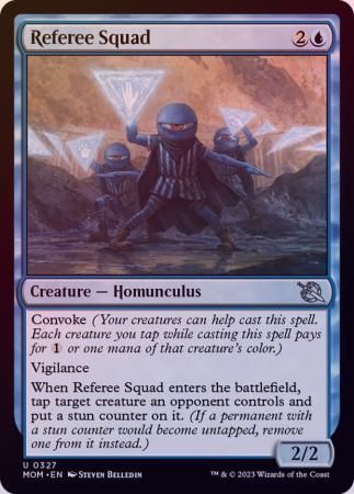 Referee Squad 0327 - Foil March of the Machine Foil Singles