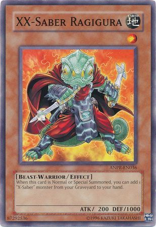 XX-Saber Ragigura - ANPR-EN036 - Common Unlimited Ancient Prophecy [ANPR] Unlimited Singles