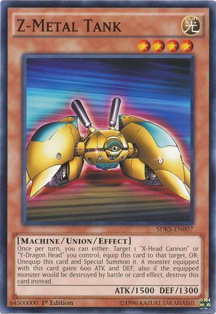 Z-Metal Tank - SDKS-EN007 - Common 1st Edition Seto Kaiba 1st Edition Singles
