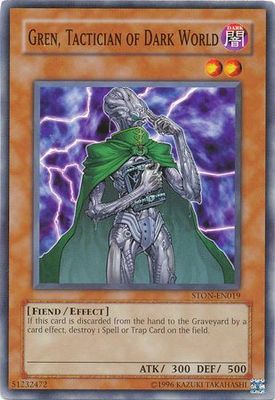 Gren, Tactician of Dark World - STON-EN019 - Common Unlimited Strike of Neos [STON] Unlimited Singles