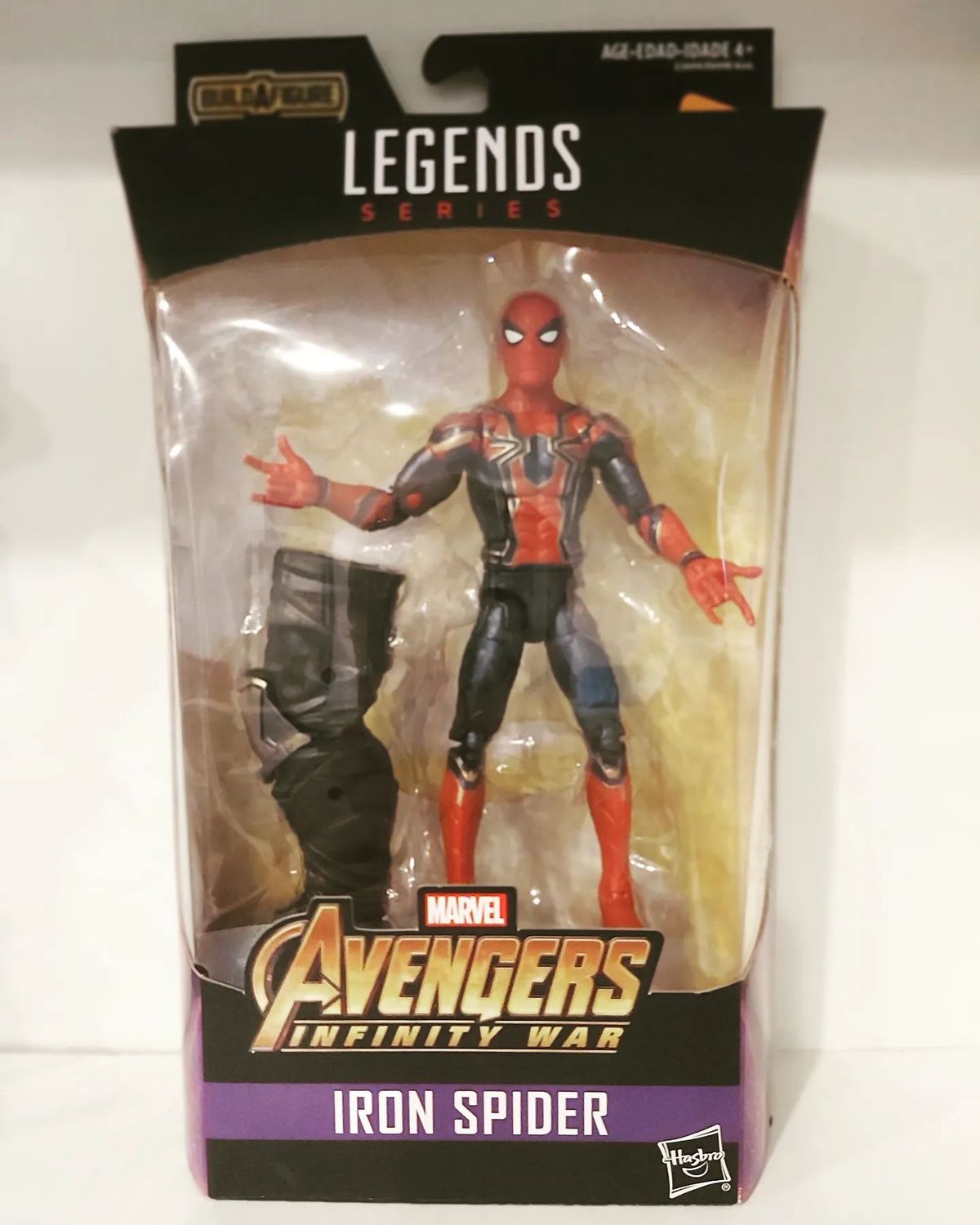 TS Marvel Legends Series Avengers Infinity War - Iron Spider Figura 6 Pulgadas Spider Man