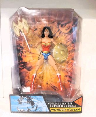 TS World Greatest Super Heroes Wonder Woman Figura Nueva Sellada DC Comics 6 Pulgadas