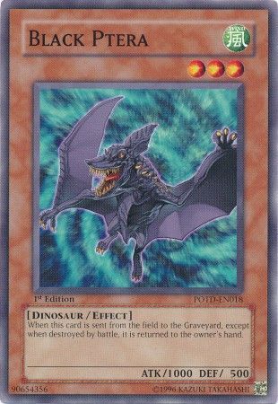 Black Ptera - POTD-EN018 - Common 1st Edition Power of the Duelist [POTD] 1st Edition Singles