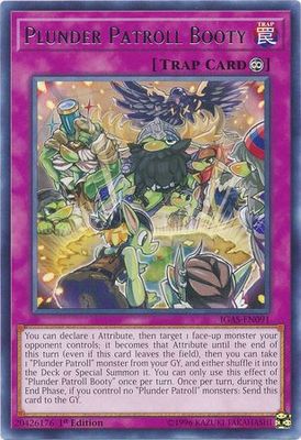 Plunder Patroll Booty - IGAS-EN091 - Rare 1st Edition Ignition Assault 1st Edition Singles