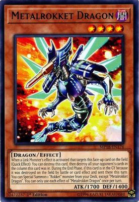 Metalrokket Dragon - MP18-EN176 - Rare 1st Edition 2018 Mega-Tins Singles