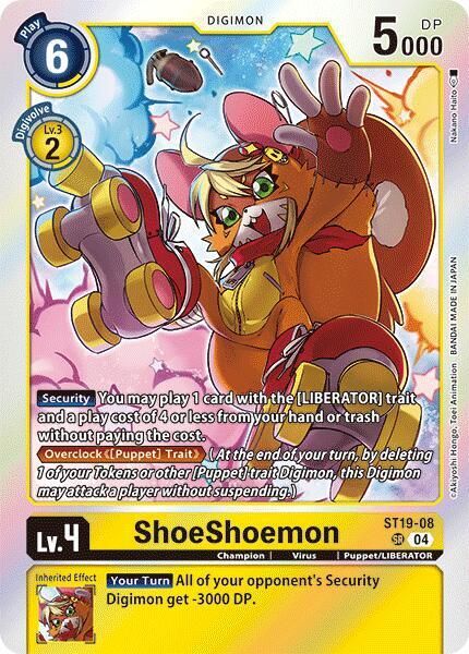 SHD ShoeShoemon - Starter Deck 19: Fable Waltz (ST19) Starter Deck 19: Fable Waltz