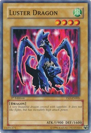 Luster Dragon - YSD-EN005 - Common 1st Edition Starter Deck: GX (2006) [YSD] 1st Edition Singles