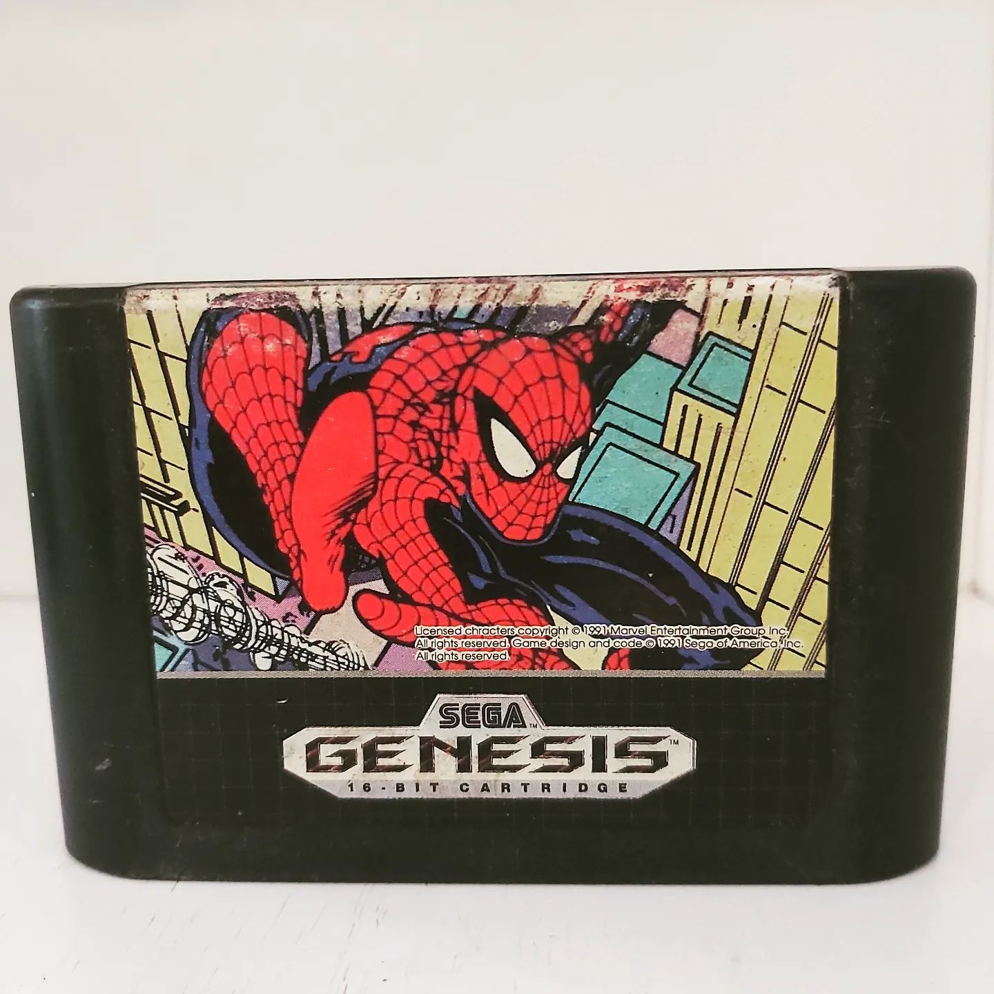 TS Spider Man Sega Genesis Cartucho