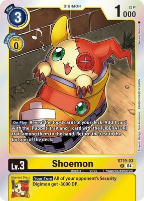 SHD Shoemon - Starter Deck 19: Fable Waltz (ST19) Starter Deck 19: Fable Waltz