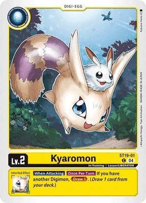 SHD Kyaromon - Starter Deck 19: Fable Waltz (ST19) Starter Deck 19: Fable Waltz