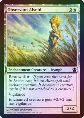 Observant Alseid - Foil Theros Foil Singles