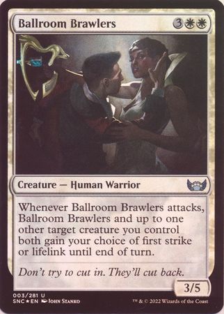 Ballroom Brawlers 003/281 - Foil Streets of New Capenna Foil Singles (Español)