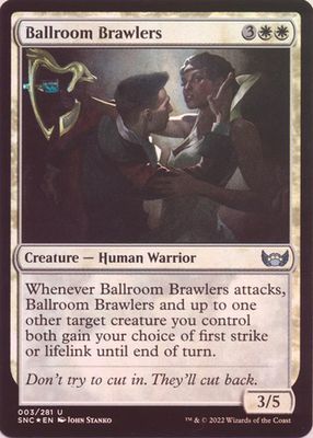 Ballroom Brawlers 003/281 - Foil Streets of New Capenna Foil Singles (Español)