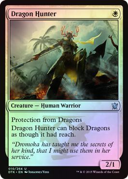 Dragon Hunter 010/264 - Foil Dragons of Tarkir Foil Singles