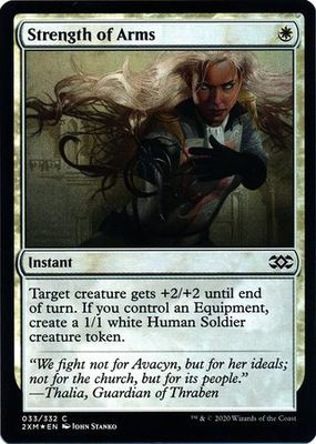Strength of Arms 033/332 - Foil Double Masters Foil Singles