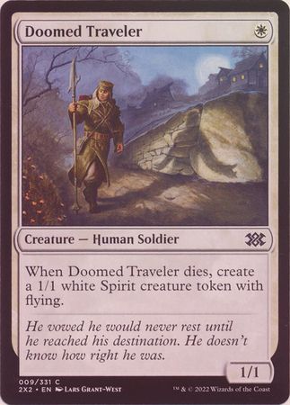 Doomed Traveler 009/331 - Foil Double Masters 2022 Foil Singles