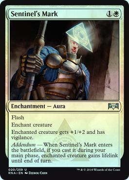 Sentinel&#39;s Mark 020/259 - Foil Ravnica Allegiance Foil Singles