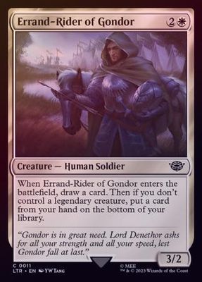 Errand-Rider of Gondor 0011 - Foil The Lord of the Rings: Tales of Middle-Earth Foil Singles