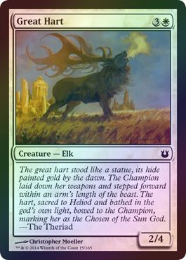 Great Hart - Foil Born of the Gods Foil Singles (Español)