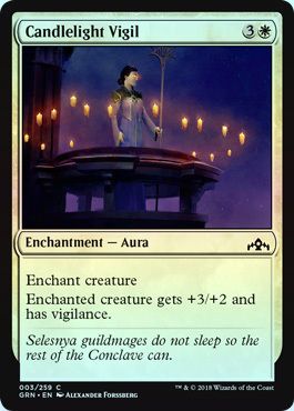 Candlelight Vigil 003/250 - Foil Guilds of Ravnica Foil Singles (Español)