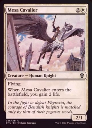 Mesa Cavalier 026/281 - Foil Dominaria United Foil Singles