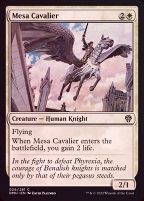 Mesa Cavalier 026/281 - Foil Dominaria United Foil Singles