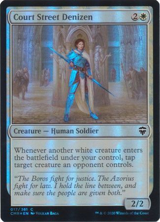 Court Street Denizen 017/361 - Foil Commander Legends Foil Singles