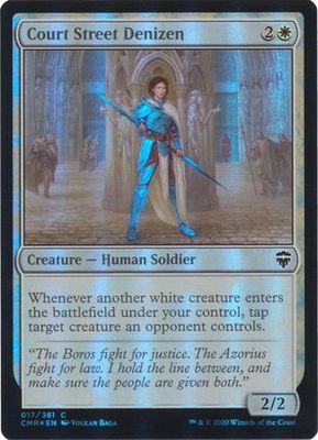 Court Street Denizen 017/361 - Foil Commander Legends Foil Singles
