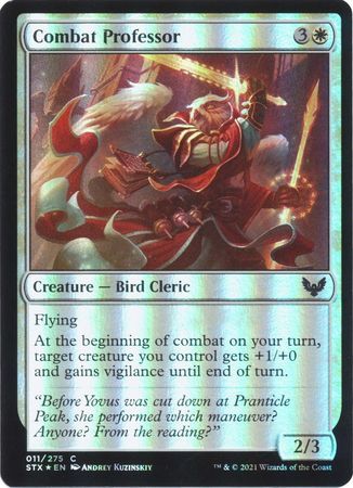Combat Professor 011/275 - Foil Strixhaven: School of Mages Foil Singles