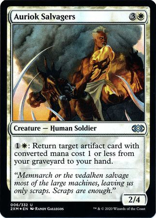 Auriok Salvagers 006/332 - Foil Double Masters Foil Singles