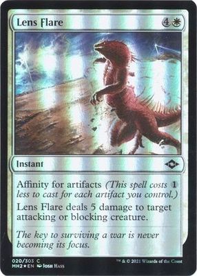 Lens Flare 020/303 - Foil Modern Horizons 2 Foil Singles