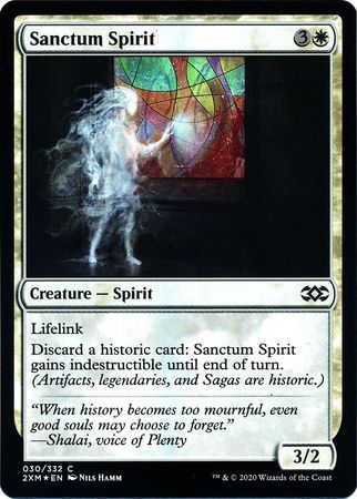 Sanctum Spirit 030/332 - Foil Double Masters Foil Singles