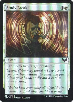 Study Break 034/275 - Foil Strixhaven: School of Mages Foil Singles