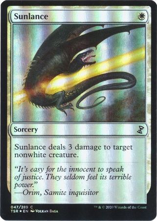 Sunlance 047/289 - Foil Time Spiral Remastered Foil Singles