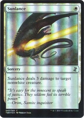 Sunlance 047/289 - Foil Time Spiral Remastered Foil Singles