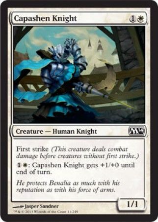 Capashen Knight Magic 2014 (M14)-Foil Singles (Español)