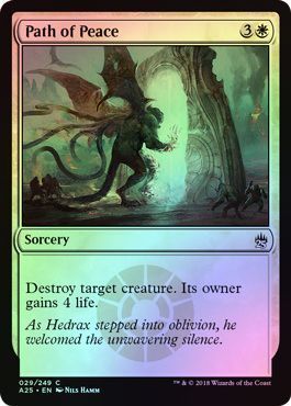 Path of Peace 029/249 - Foil Masters 25 Foil Singles