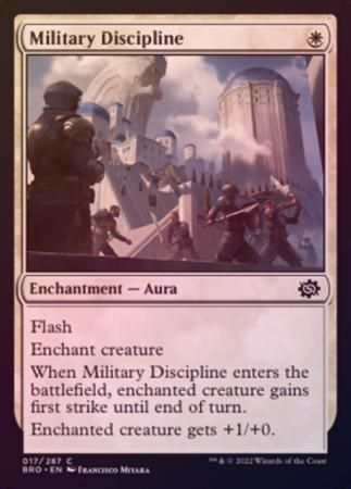 Military Discipline 017/287 - Foil The Brothers&#39; War Foil Singles