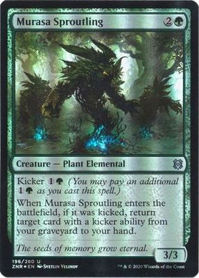 Murasa Sproutling 196/280 - Foil Zendikar Rising Foil Singles